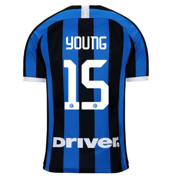 Camiseta Inter Milan NO.15 Young Primera equipo 2019-20 Azul